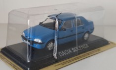 Macheta Dacia Solenza 2003 albastru - IXO/ DeAgostini Masini de Legenda 1/43
