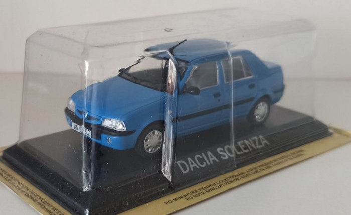 Macheta Dacia Solenza 2003 - DeAgostini Masini de Legenda 1/43