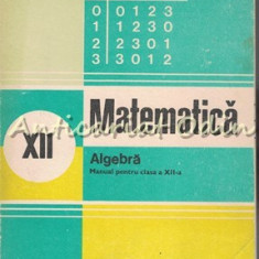 Matematica. Manual Pentru Clasa a XII-a - Ion D. Ion