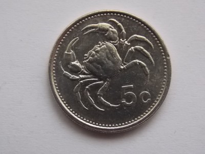 5 CENTS 1986 MALTA foto