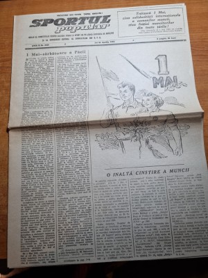 sportul popular 30 aprilie 1953-taraiasca ziua muncii foto