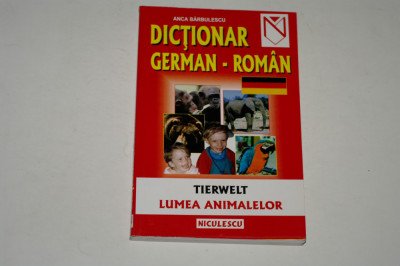 Dictionar german roman - Anca Barbulescu foto