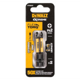 Cumpara ieftin Set 2 Biti de torsiune DeWalt DT70532T 50 MM PH2