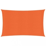 Gossi panza parasolar, portocaliu dreptunghiular 3x5 m hdpe 160 g/m2