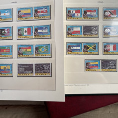 panama - serie timbre fotbal campionatul mondial 1982 Spania nestampilate MNH