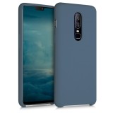 Husa pentru OnePlus 6, Silicon, Albastru, 46122.202, Carcasa