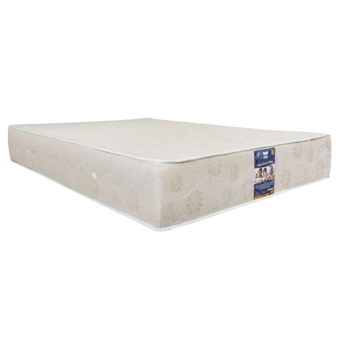 Saltea cu arcuri, Superortopedica Flexo 180x200x30 cm, fermitate tare, plasa de arcuri tip Bonell, husa matlasata Jaquard, reversibila, Minet