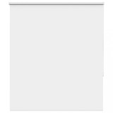 VidaXL Jaluzea cu rolă opaca alb 135x130 cm lățime material 131,6 cm