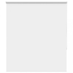 vidaXL Jaluzea cu role opace alb 130x130 cm Lățime material 126,6 cm