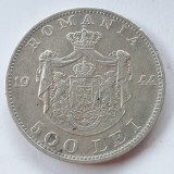 Rom&acirc;nia 500 lei 1944 argint Mihai l