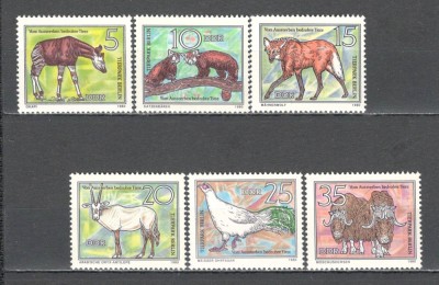 D.D.R.1980 Animale pe cale de disparitie SD.469 foto