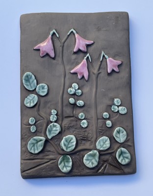 JIE SWEDEN, Jie Gantofta 770, placă de perete din ceramică suedeză smaltuita foto