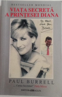 Viața secretă a prințesei Diana - PAUL BURRELL foto