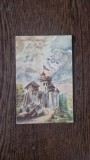 Carte Postala - Castelul Tepes. Ilustratie