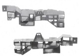 Absorbant bara spate Dacia Sandero, 2017-12.2020 , Sandero, 2017-12.2020 Stepway; Stanga