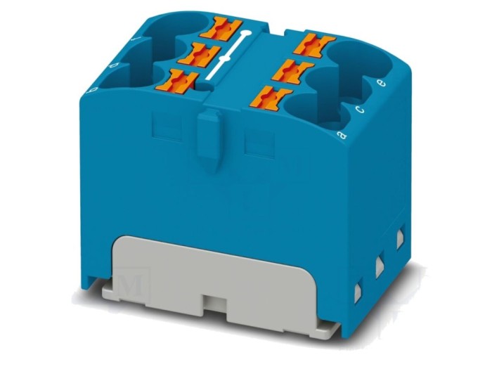 Conector de şine 32A, 450V