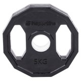 Greutate cauciucata 5kg/51mm inSPORTline Ruberton FitLine Training