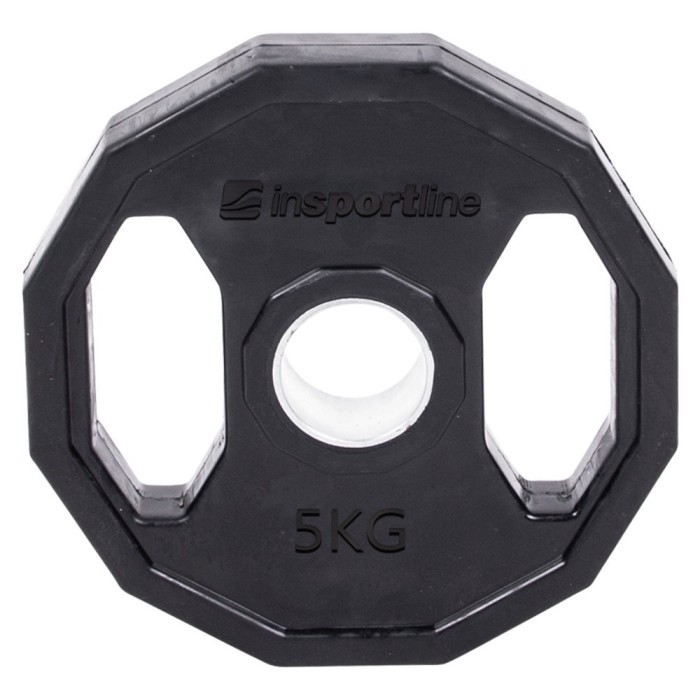Greutate cauciucata 5kg/51mm inSPORTline Ruberton FitLine Training
