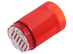Semnalizator cu lumină roșie - rezistent la apă, 24V
