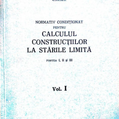 Normativ conditionat pentru calculul constructiilor la starile limita 1