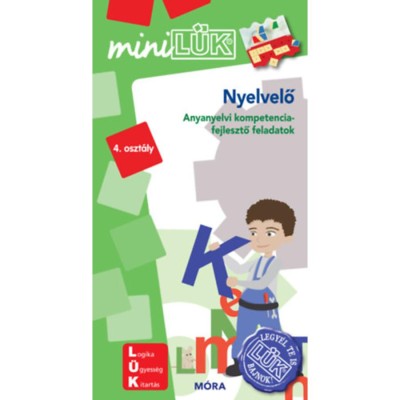 Nyelvelő - LDI537 - Anyanyelvi kompetenciafejlesztő feladatok 4. oszt&amp;aacute;ly&amp;nbsp;- miniL&amp;Uuml;K foto