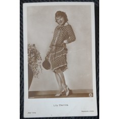 Carte Postala, Lily Damita, actrita, dansatoare si cantareata francezo americana, 1904-1994