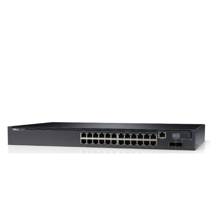 Switch Dell N2024P, 24 x Rj-45 10/100/1000Mbps PoE