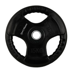 Greutate cauciucata 15kg/31mm Sportmann,
