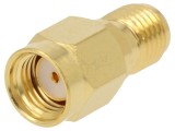 Adaptor RP-SMA Mamă la SMA Mamă Reverse 50&Omega; Aurit
