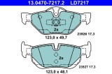 ATE 13.0470-7217.2 ATE Ceramic set placute frana,frana disc