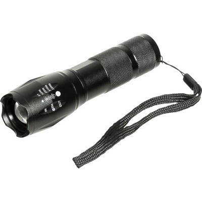 Lanterna Tactica Military-Torch LED 800lm Neagra MFH foto