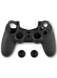 Husa Din Silicon Pentru Controller Si Thumb Grips Spartan Gear Negru PS4