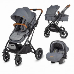 Carucior 3 in 1 ultracompact Coccolle Ravello Urban Grey foto