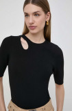Cumpara ieftin Karl Lagerfeld pulover femei, culoarea negru, light