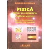 FIZICA, SINTEZE SI COMPLEMENTE, PROBLEME REZOLVATE PENTRU BACALAUREAT SI ADMITERE LA FACULTATE-DIDONA NICUL-261353