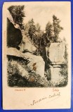 Manastirea Sihla - Stancaria II - Neamt - 1900 - clasica - circulata - printata, Necirculata, Targu Neamt, Fotografie
