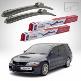 Cumpara ieftin Stergatoare Mitsubishi Lancer Wagon Gen VII (CS_W/CT_W) EVO IX Wagon 2003-2008 | Set Fata Flat - TeamCar