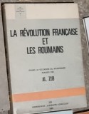 La Revolution Francaise et les Roumains