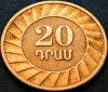 Moneda 20 DRAM - ARMENIA, anul 2003 * cod 852, Asia