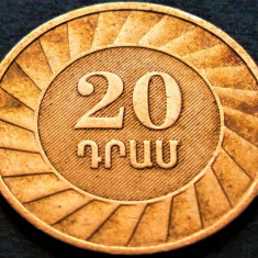 Moneda 20 DRAM - ARMENIA, anul 2003 * cod 852