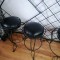 Set fier forjat cuier, scaune, masa, cadou