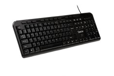 TASTATURA SPACER USB, multimedia, 104 taste + 11 taste multimedia, anti-spill, black, &amp;quot;SPKB-169&amp;quot; 45504123 (timbru verde 0.8 lei) foto