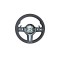 Volan sport piele imitatie alcantara compatibil cu modelele BMW Seria 5 F10, F11, F07 Seria 6 F06, F12, F13 Seria 7 F01, F02 Cod: OCH-15