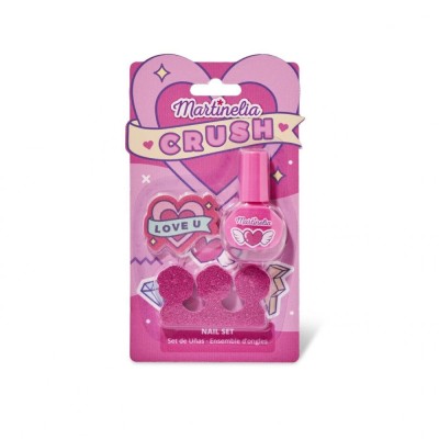 Set ingrijire unghii Crush Nails Martinelia 11103 roz foto