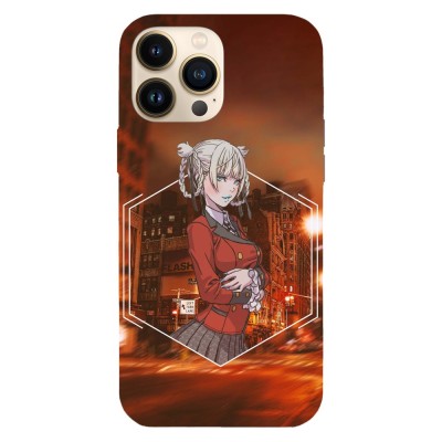 Husa compatibila cu Apple iPhone 15 Pro Max model Kirari Momobami Kakegurui, Silicon, TPU, Viceversa foto