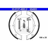 Set saboti frana mana Ate 03013740032, parte montare : punte spate