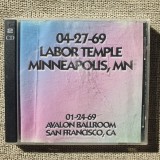 CD Grateful Dead, live 1969 Minneapolis si San Francisco, doua CD-uri in carcasa, Rock