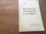 Cumpara ieftin IOAN SLAVICI, SBUCIUMARI POLITICE LA ROMANII DIN UNGARIA- PRIMA EDITIE, BUCURESTI 1911