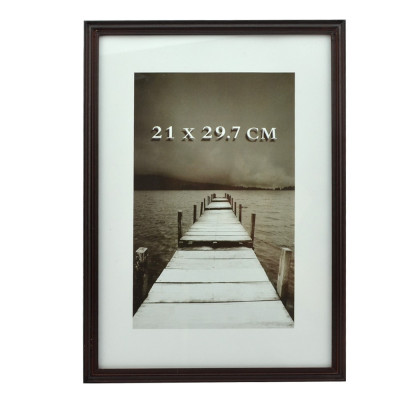 Rama foto alvin din lemn, 21x29,7 cm culoare wenghe MultiMark GlobalProd foto