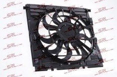 Ventilator radiator Bmw X5 (G05) 18-, X6 (G06) 19-, X7 (G07) 19-, motor: 2.0 d, 3.0 d, 3.0 R6 T, 4.4 V8 T, (2+2) pini, SRLine, 17428655760